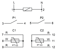 F&F CRT-06 Regulador de Temperatura -100÷400°C
