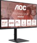AOC Q32E4U Monitor 31,5 pulg. QHD IPS 100Hz Negro