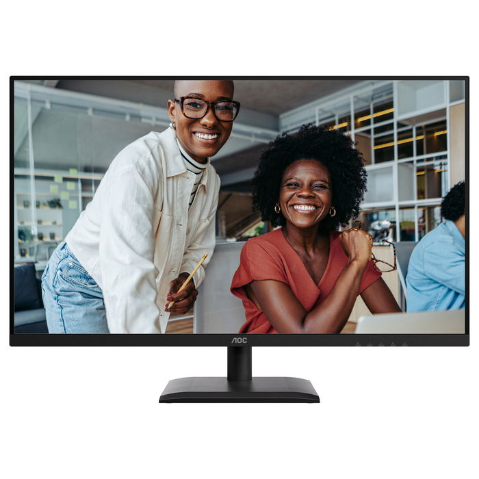 AOC Q32E4U Monitor Gaming 31.5" IPS 2560x1440 QHD 100Hz 4ms 350cd/m² HDR 2xHDMI 2.1 DisplayPort 1.4 USB Hub Negro - 5 Años Garantía