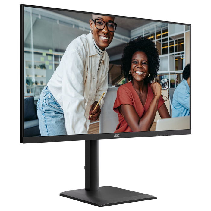 AOC Q32E4U Monitor Gaming 31.5" IPS 2560x1440 QHD 100Hz 4ms 350cd/m² HDR 2xHDMI 2.1 DisplayPort 1.4 USB Hub Negro - 5 Años Garantía