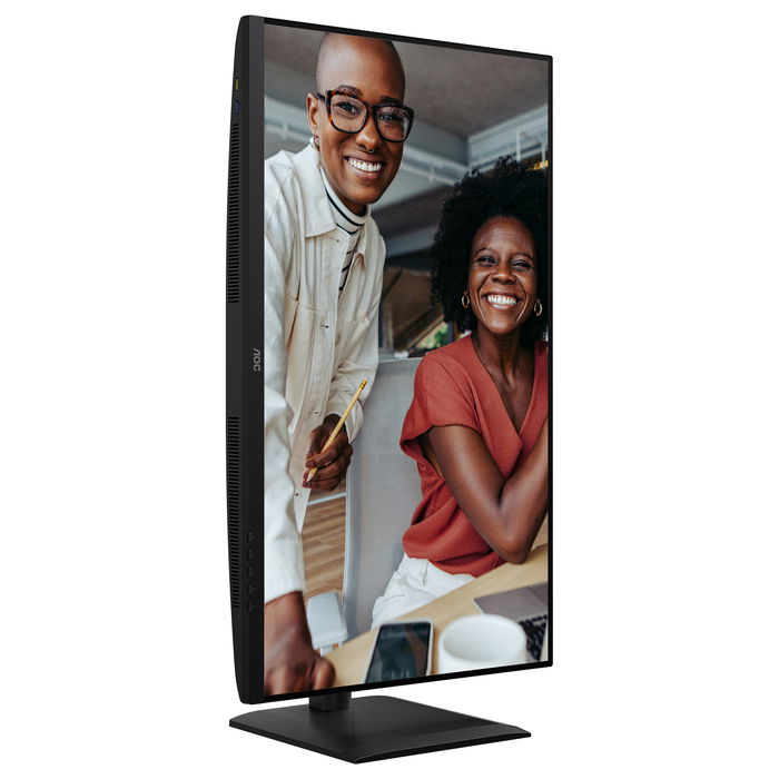 AOC Q32E4U Monitor Gaming 31.5" IPS 2560x1440 QHD 100Hz 4ms 350cd/m² HDR 2xHDMI 2.1 DisplayPort 1.4 USB Hub Negro - 5 Años Garantía