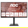 AOC Q32E4U Monitor Gaming 31.5" IPS 2560x1440 QHD 100Hz 4ms 350cd/m² HDR 2xHDMI 2.1 DisplayPort 1.4 USB Hub Negro - 5 Años Garantía