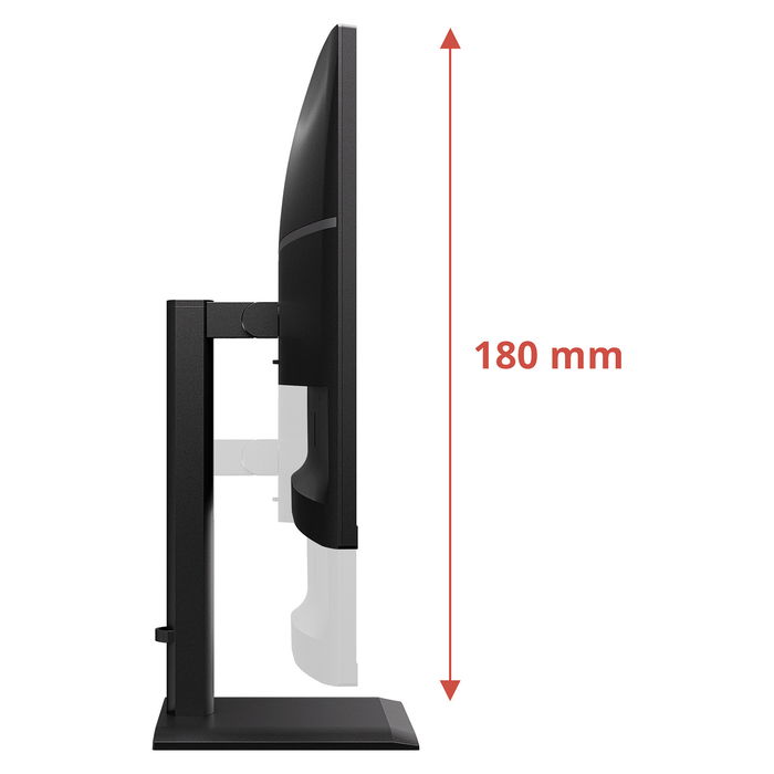 AOC Q32E4U Monitor Gaming 31.5" IPS 2560x1440 QHD 100Hz 4ms 350cd/m² HDR 2xHDMI 2.1 DisplayPort 1.4 USB Hub Negro - 5 Años Garantía