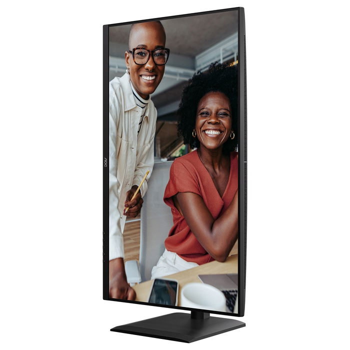 AOC Q32E4U Monitor Gaming 31.5" IPS 2560x1440 QHD 100Hz 4ms 350cd/m² HDR 2xHDMI 2.1 DisplayPort 1.4 USB Hub Negro - 5 Años Garantía