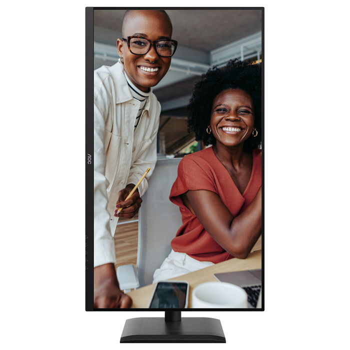 AOC Q32E4U Monitor Gaming 31.5" IPS 2560x1440 QHD 100Hz 4ms 350cd/m² HDR 2xHDMI 2.1 DisplayPort 1.4 USB Hub Negro - 5 Años Garantía