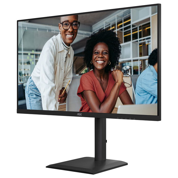 AOC Q32E4U Monitor Gaming 31.5" IPS 2560x1440 QHD 100Hz 4ms 350cd/m² HDR 2xHDMI 2.1 DisplayPort 1.4 USB Hub Negro - 5 Años Garantía