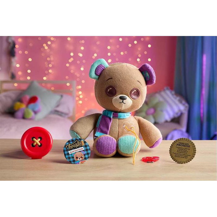 FAMOSA Thready Bear Muñeco de Trapo Interactivo FAMOSA Thready Bear Muñeco de Trapo Interactivo