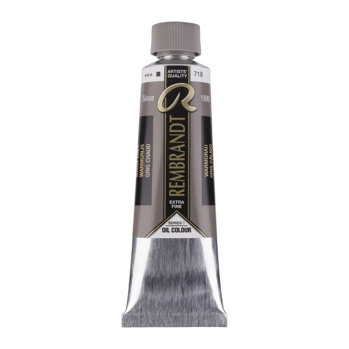 Rembrandt Pintura al Óleo Gris Cálido 718 de 150 ml Rembrandt Pintura al Óleo Gris Cálido 718 de 150 ml