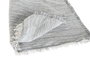 DKD Home Decor Individuales Blanco Gris Poliéster Reciclado Algodón Reciclado 46 x 0.1 x 33 cm (6 Unidades)