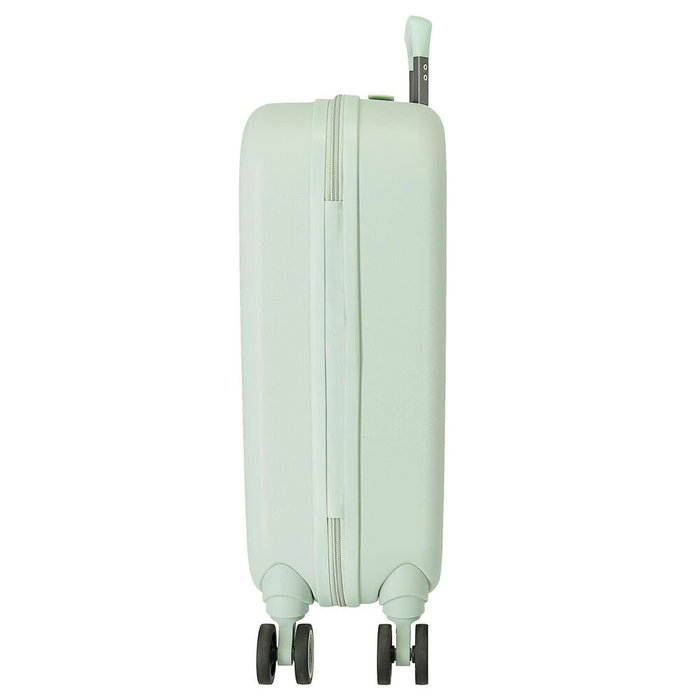 JOUMMA BAGS Maleta trolley ABS Playful Stitch Disney 55cm 4 ruedas dobles con cierre de combinacion y organizador interior JOUMMA BAGS Maleta trolley ABS Playful Stitch Disney 55cm 4 ruedas dobles con cierre de combinacion y organizador interior