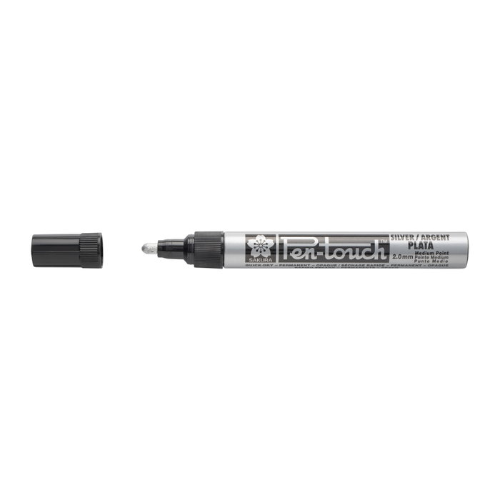 Sakura Pen-Touch Medio Plata Sakura Pen-Touch Medio Plata