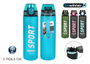 Bewinner Botella Sport Agua 750 ml. Dimensiones: Alto 26,2 cm, Ancho 7,1 cm, Largo 7,8 cm. (12 Unidades)