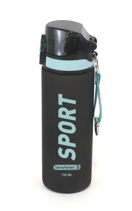 Bewinner Botella Sport Agua 750 ml. Dimensiones: Alto 26,2 cm, Ancho 7,1 cm, Largo 7,8 cm. (12 Unidades)