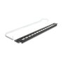 DeLOCK Panel de conexión tipo D de 19″ con 16 puertos y alivio de tensión, 1U, negro