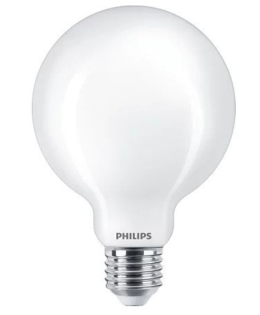 Philips Bombilla LED Cristal Equivalente 60W E27 Blanco Cálido