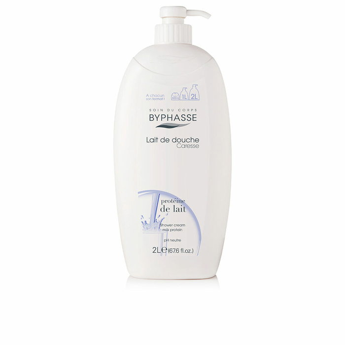 Byphasse CARESSE Gel de Ducha Proteína de Leche 2000 ml Byphasse CARESSE Gel de Ducha Proteína de Leche 2000 ml