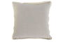 DKD Home Decor Cojin Romantico Crudo 45 x 45 cm Algodon Bordado (2 Unidades)