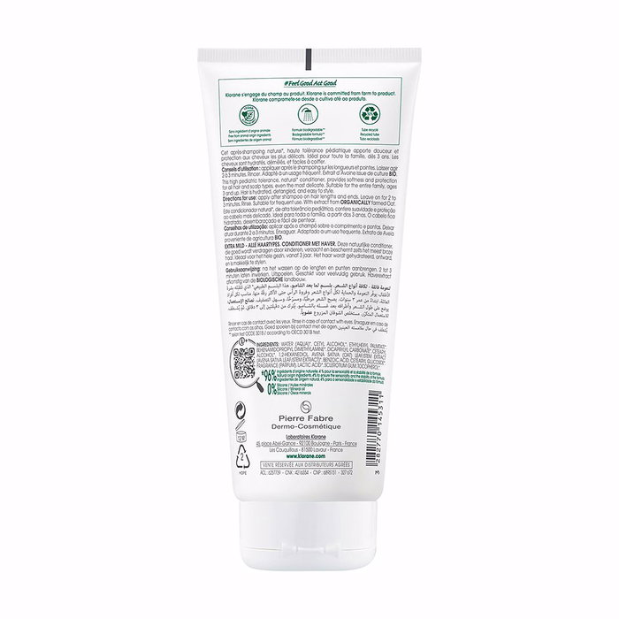 Klorane Acondicionador Suave con Leche de Avena 200 ml (Reacondicionado) lifemode Klorane Acondicionador Suave con Leche de Avena 200 ml (Reacondicionado) lifemode