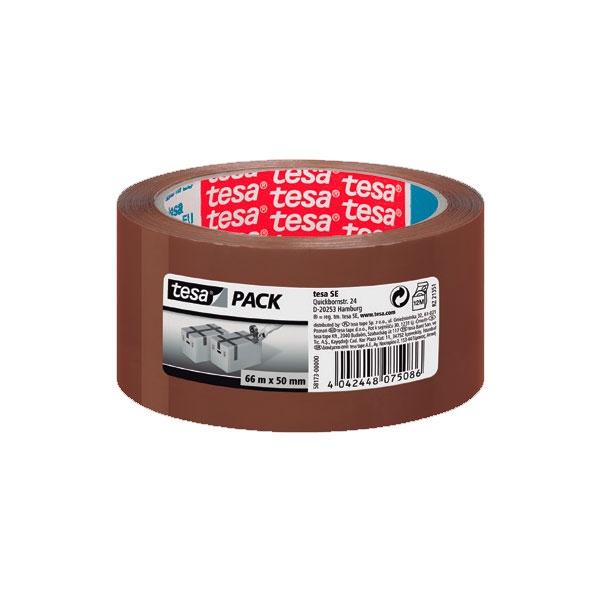 Tesa Cinta de embalar marrón 46 micras 50 mm x 66 m