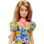 Barbie Muñeca Fashionista Síndrome Down HJT05 Mattel Juguete Inclusivo para Niñas y Niños +3 Años