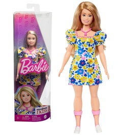 Barbie Muñeca Fashionista Síndrome Down HJT05 Mattel Juguete Inclusivo para Niñas y Niños +3 Años