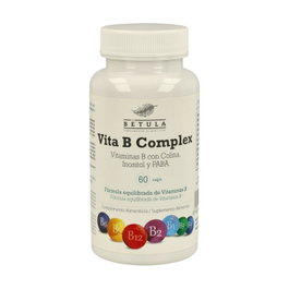 Betula Vita B Complex 60 cápsulas - Complejo de Vitaminas B para el metabolismo