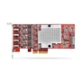 StarTech.com P10Q4C-USB-CARD-LP Tarjeta de Expansión PCIe 3.0 con 4 Puertos USB 3.2 Gen 2 Tipo-C (10 Gbps), con SATA para Alimentación y Soporte Perfil Bajo, TAA