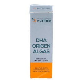 NUTILAB Dha Origen Algas 30Ml Complemento Alimenticio Vegano Apto para Corazón y Visión