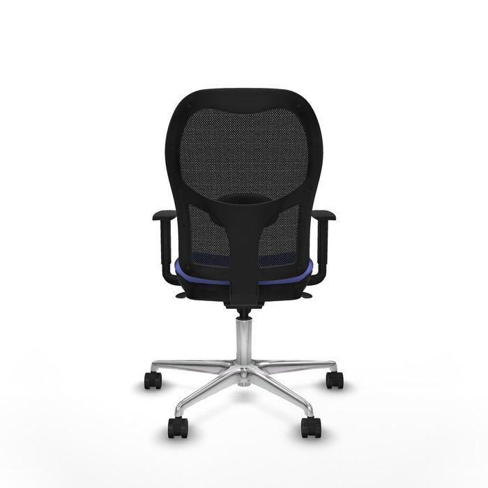 PIQUERAS Y CRESPO Silla de oficina Jorquera con mecanismo Sincro, Azul claro y Negro PIQUERAS Y CRESPO Silla de oficina Jorquera con mecanismo Sincro, Azul claro y Negro