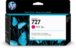 HP Cartucho de tinta DesignJet 727 magenta de 130 ml