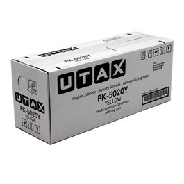 Utax PK-5020Y Tóner Original Amarillo Compatible con P-C3563DN, P-C3563i, P-C3567i