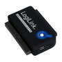 LogiLink Adaptador USB 2.0 a IDE/ATA y SATA AU0006C Negro