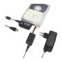 LogiLink Adaptador USB 2.0 a IDE/ATA y SATA AU0006C Negro