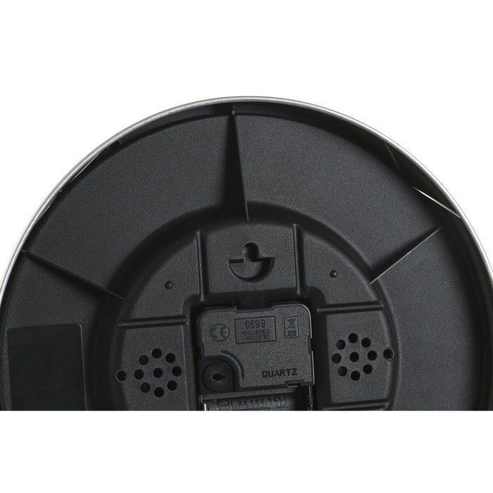 DKD Home Decor Set de 2 Relojes de Pared de Aluminio 25x25 cm Surtidos