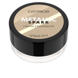 Catrice Metallic Spark Sombra de Ojos en Crema - Textura Mousse, Brillo Metálico, Larga Duración - #010 Champagne Chic - 4 g