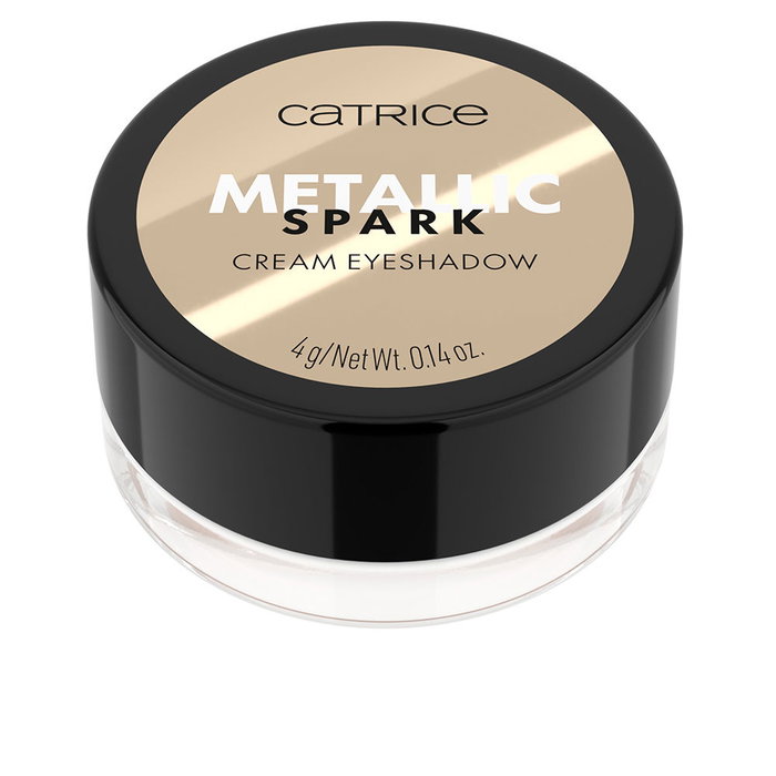 Catrice Metallic Spark Sombra de Ojos en Crema - Textura Mousse, Brillo Metálico, Larga Duración - #010 Champagne Chic - 4 g Catrice Metallic Spark Sombra de Ojos en Crema - Textura Mousse, Brillo Metálico, Larga Duración - #010 Champagne Chic - 4 g