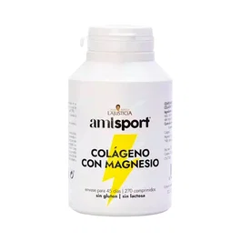 ANA MARIA LAJUSTICIA Colágeno con Magnesio 270 Comprimidos - Colágeno 600mg y Magnesio 31.6mg por Comprimido, Contribuye al Mantenimiento Muscular, Óseo y a Disminuir el Cansancio