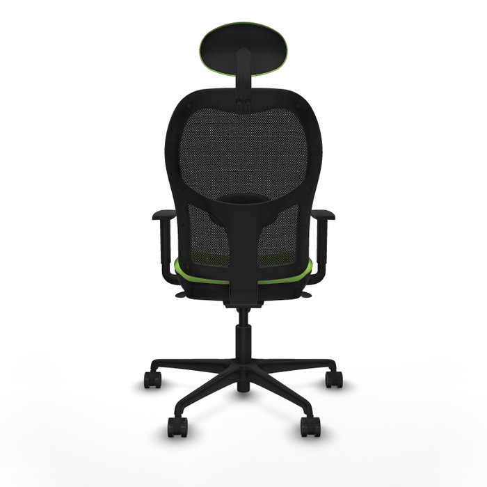 PIQUERAS Y CRESPO Silla de oficina Jorquera Pistacho y Negro