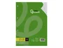 Liderpapel Recambio A4 100 Hojas 100gr Cuadro 5mm Con Doble Margen 4 Taladros