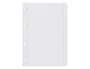 Liderpapel Recambio A4 100 Hojas 100gr Cuadro 5mm Con Doble Margen 4 Taladros