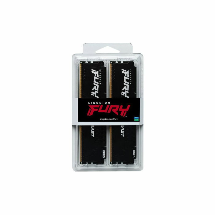Kingston FURY Beast 32 GB (2 x 16 GB) DDR5 6000 MT/s CL30 DIMM Negro