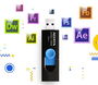 ADATA UV220 128GB USB 3.1 Pendrive Negro/Azul