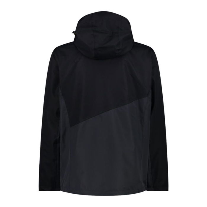 Chaqueta Deportiva para Hombre Campagnolo Man Zip Detachable Inn Negro M