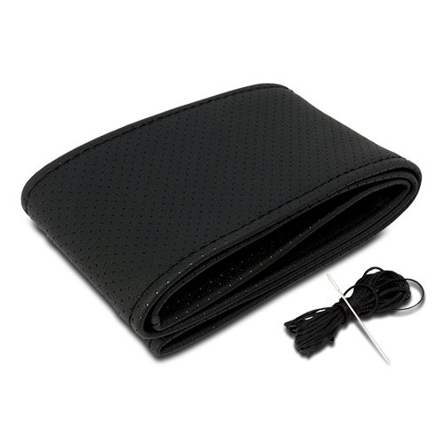 Abc Funda Volante Negra Cosida CS6