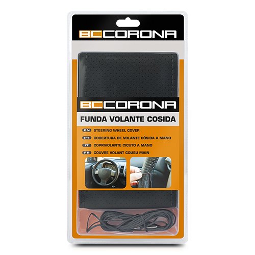 Abc Funda Volante Negra Cosida CS6