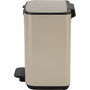 Brabantia BO Treteimer Cubo de basura con pedal 4L Soft Beige