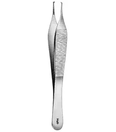 B. Braun Pinza Adson Microplataforma Fina 120mm
