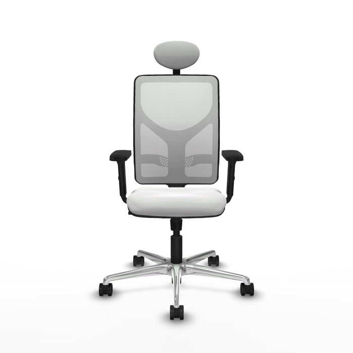 PIQUERAS Y CRESPO Silla de oficina Motilla con Mecanismo Sincro, Blanca PIQUERAS Y CRESPO Silla de oficina Motilla con Mecanismo Sincro, Blanca