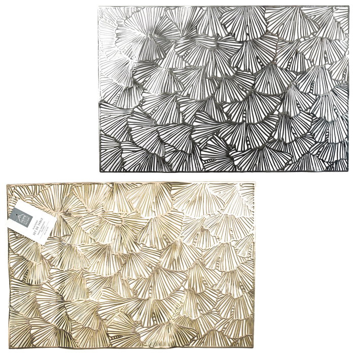 Home Deco Factory Mantel Individual Ginkgo 45x30 cm Home Deco Factory Mantel Individual Ginkgo 45x30 cm