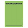 LEITZ Etiquetas para Archivadores de 8 cm de Ancho, 61,5 x 285,0 mm